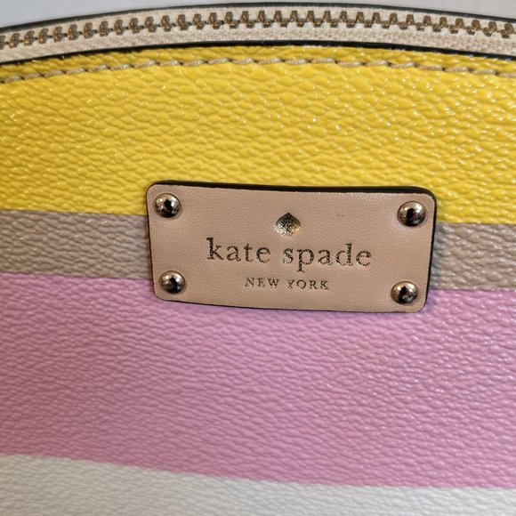 kate spade New York Grove Street Printed Millie Crossbody Handbag - Dune Stripe - Picture 4 of 11